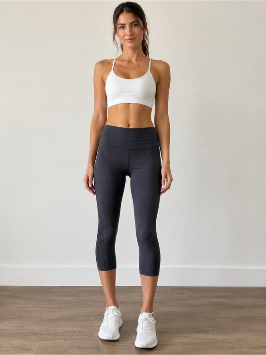 lululemon athletica Pants - Lululemon Crop Leggings Black